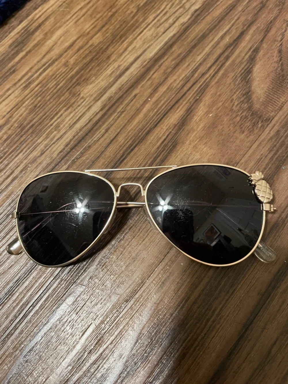 Kids Orange, Red heart, leopard cat eye and pineapple Sunglasses bundle